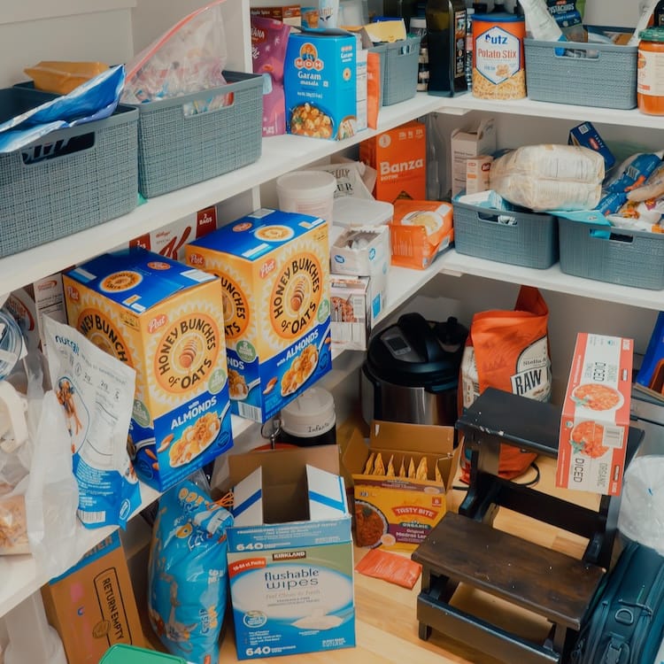 Home Organizing - Before